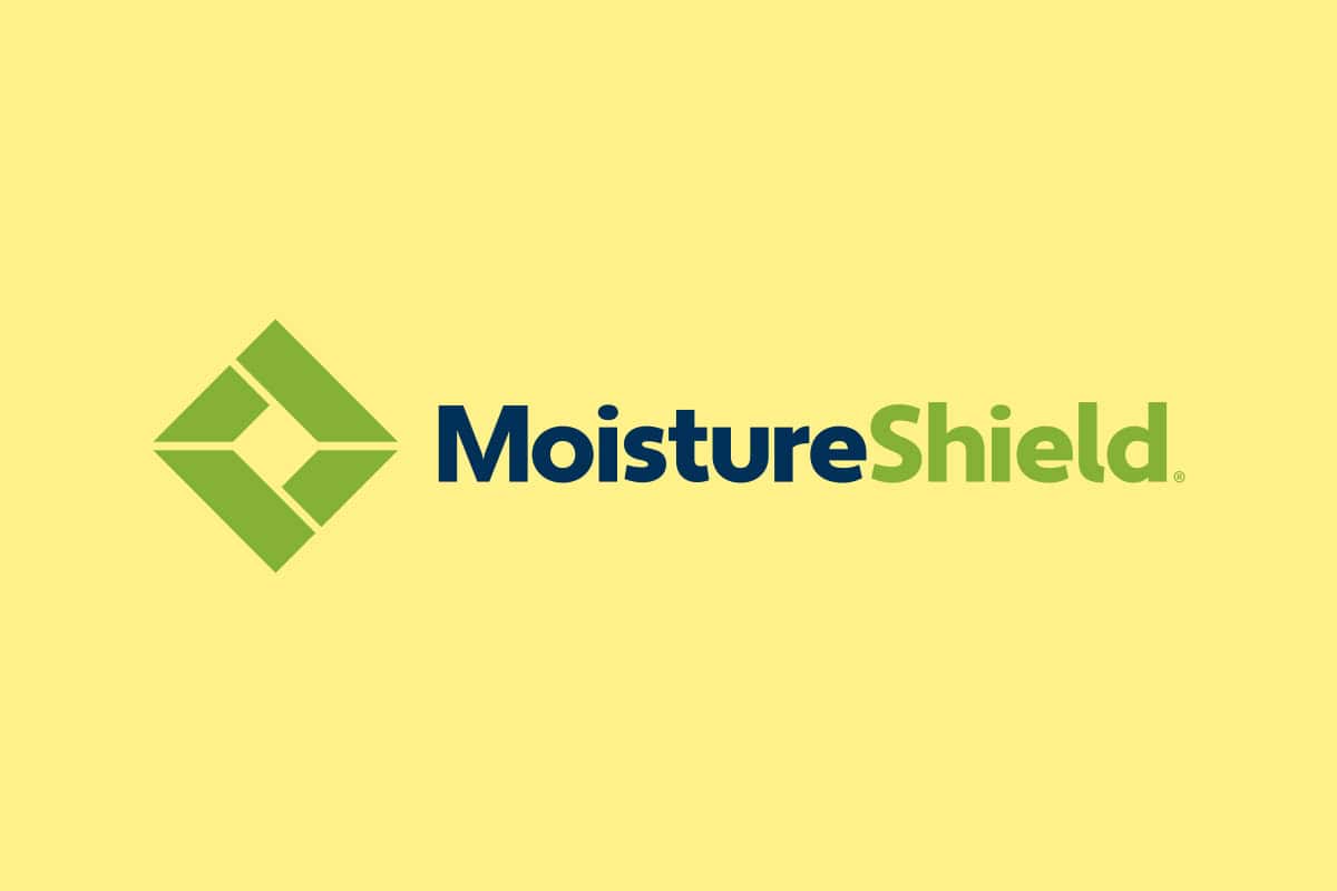 MoistureShield logo highlighting composite decking known for moisture resistance, ideal for outdoor spaces.